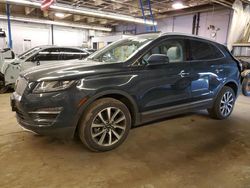 Salvage cars for sale at Wheeling, IL auction: 2019 Lincoln MKC Reserve