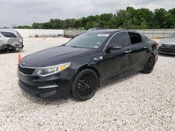 Salvage cars for sale at New Braunfels, TX auction: 2017 KIA Optima LX