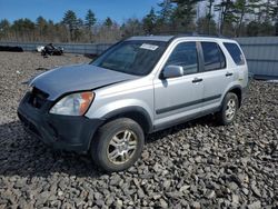 Salvage cars for sale from Copart Windham, ME: 2004 Honda CR-V EX
