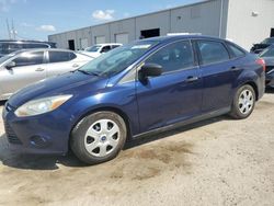 Salvage cars for sale at Jacksonville, FL auction: 2012 Ford Focus S