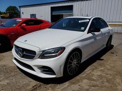 Salvage cars for sale at Shreveport, LA auction: 2021 Mercedes-Benz C300