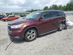 Toyota Highlander Limited salvage cars for sale: 2015 Toyota Highlander Limited