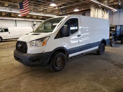 Salvage trucks for sale at Wheeling, IL auction: 2021 Ford Transit T-250