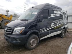 Salvage trucks for sale at Chicago Heights, IL auction: 2015 Mercedes-Benz Sprinter 2500