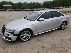 Salvage cars for sale from Copart Charles City, VA: 2013 Audi S4 Premium Plus