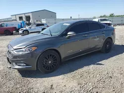 Ford Fusion salvage cars for sale: 2017 Ford Fusion Titanium HEV