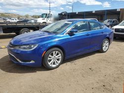 Salvage cars for sale from Copart Colorado Springs, CO: 2016 Chrysler 200 Limited