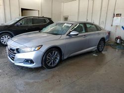 Salvage cars for sale at Madisonville, TN auction: 2021 Honda Accord EXL