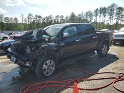 Salvage cars for sale from Copart Harleyville, SC: 2017 Toyota Tundra Crewmax 1794