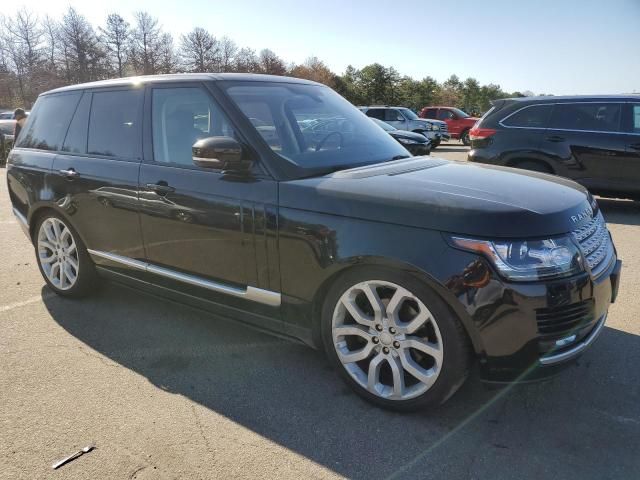 2016 Land Rover Range Rover HSE