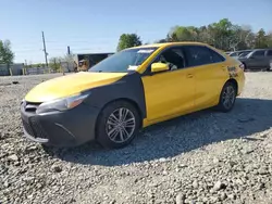 Vehiculos salvage en venta de Copart Mebane, NC: 2017 Toyota Camry LE