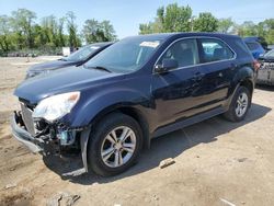 Salvage cars for sale at Baltimore, MD auction: 2015 Chevrolet Equinox LS