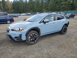 Salvage cars for sale from Copart Graham, WA: 2023 Subaru Crosstrek Premium
