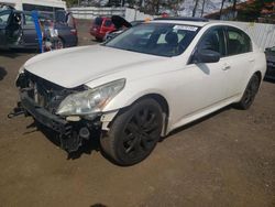 Salvage cars for sale from Copart New Britain, CT: 2010 Infiniti G37