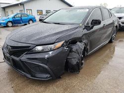 Vehiculos salvage en venta de Copart Pekin, IL: 2021 Toyota Camry SE