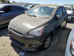 Salvage cars for sale from Copart Martinez, CA: 2015 Mitsubishi Mirage ES