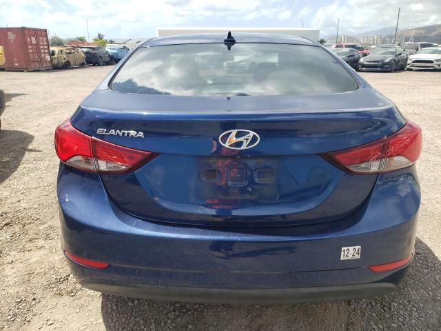 2016 Hyundai Elantra SE