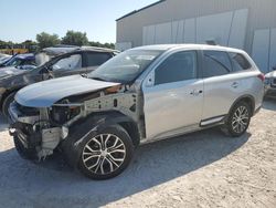 Salvage cars for sale at Apopka, FL auction: 2018 Mitsubishi Outlander ES