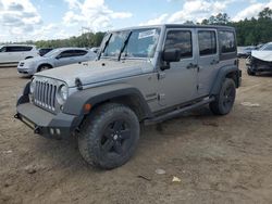 Salvage cars for sale at Greenwell Springs, LA auction: 2016 Jeep Wrangler Unlimited Sport
