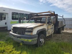 Salvage Trucks for parts for sale at auction: 2003 Chevrolet Silverado C3500