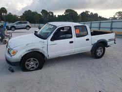 Salvage trucks for sale at Fort Pierce, FL auction: 2003 Toyota Tacoma Double Cab Prerunner