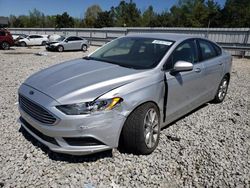 Salvage cars for sale from Copart Memphis, TN: 2017 Ford Fusion SE