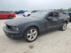 Salvage cars for sale at Houston, TX auction: 2005 Ford Mustang