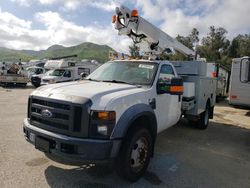 Salvage trucks for sale at Van Nuys, CA auction: 2008 Ford F450 Super Duty