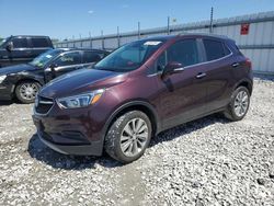 Salvage cars for sale from Copart Cahokia Heights, IL: 2017 Buick Encore Preferred