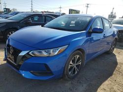 Salvage cars for sale at Chicago Heights, IL auction: 2023 Nissan Sentra SV