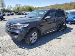 Salvage cars for sale from Copart Grantville, PA: 2021 Ford Explorer XLT