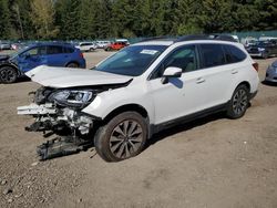 Vehiculos salvage en venta de Copart Graham, WA: 2015 Subaru Outback 2.5I Limited