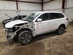 Salvage cars for sale at Pennsburg, PA auction: 2019 Mitsubishi Outlander SE