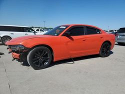 Salvage cars for sale from Copart Wilmer, TX: 2017 Dodge Charger SXT