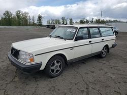 Salvage cars for sale from Copart Portland, OR: 1992 Volvo 240