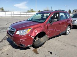 Subaru salvage cars for sale: 2015 Subaru Forester 2.5I