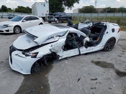 Salvage cars for sale at Orlando, FL auction: 2015 Lexus IS 250