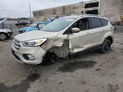 Salvage cars for sale at Fredericksburg, VA auction: 2017 Ford Escape Titanium