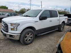 Salvage cars for sale from Copart Columbus, OH: 2015 Ford F150 Supercrew