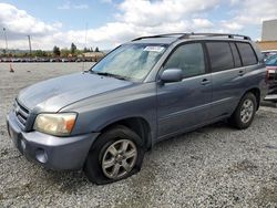 Salvage cars for sale from Copart Mentone, CA: 2006 Toyota Highlander Limited