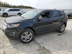 Salvage cars for sale at Franklin, WI auction: 2015 Ford Edge Titanium