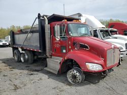 Salvage trucks for sale at Cahokia Heights, IL auction: 2014 Kenworth Construction T370