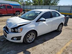 Salvage cars for sale at Wichita, KS auction: 2014 Chevrolet Sonic LT