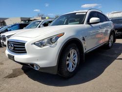 Salvage cars for sale at New Britain, CT auction: 2014 Infiniti QX70