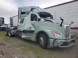 Salvage trucks for sale at Martinez, CA auction: 2023 Kenworth Construction T680