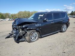 Infiniti QX80 salvage cars for sale: 2020 Infiniti QX80 Luxe