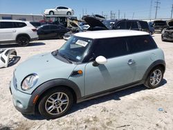 Vehiculos salvage en venta de Copart Haslet, TX: 2012 Mini Cooper