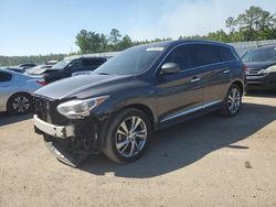Salvage cars for sale at Harleyville, SC auction: 2014 Infiniti QX60