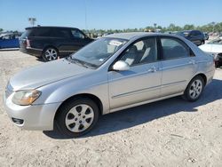 Salvage cars for sale at Houston, TX auction: 2009 KIA Spectra EX