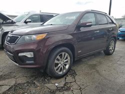 Salvage cars for sale at Dyer, IN auction: 2013 KIA Sorento SX